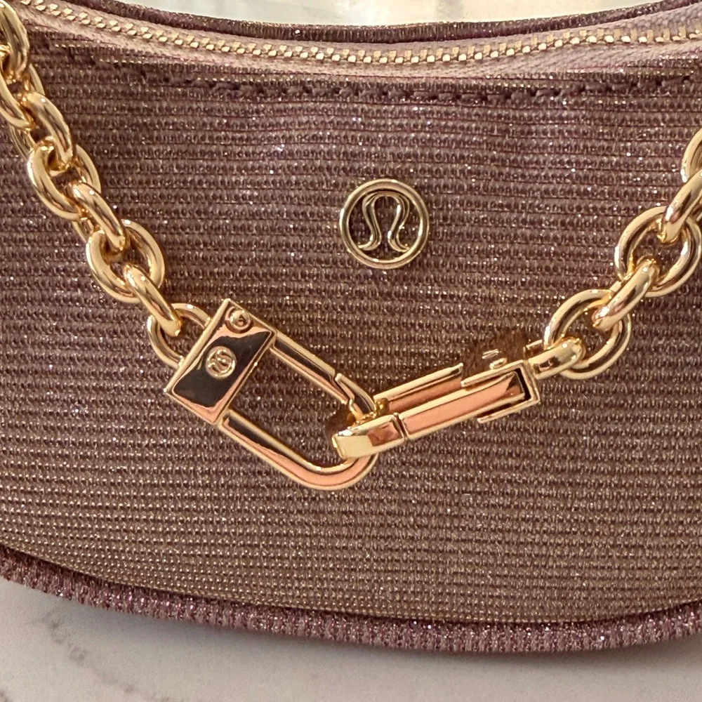 lululemon pink Glitter Nano Bag - Picture 2 of 11